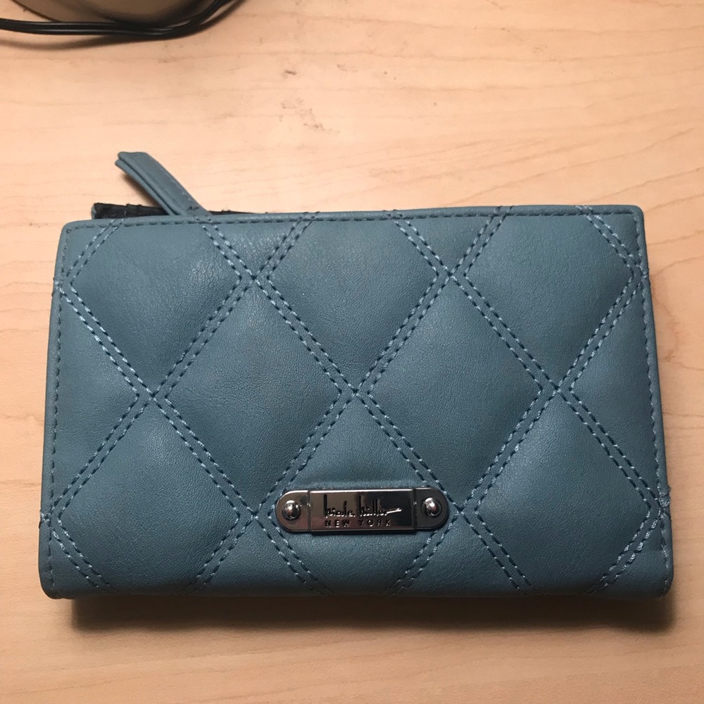 Blue Nicole Miller wallet